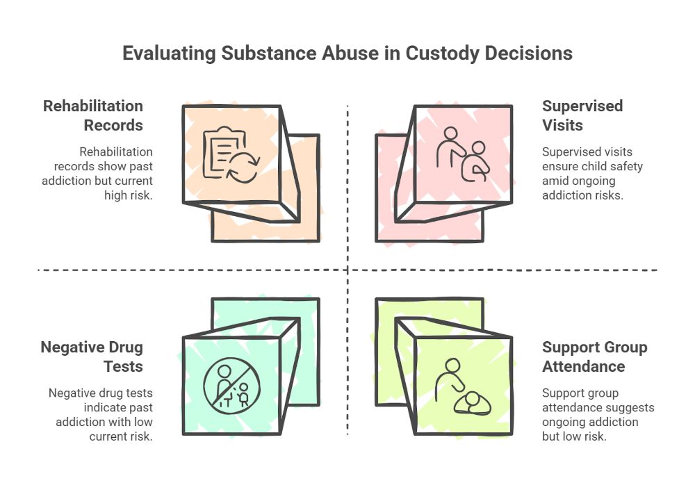 How Illinois Judges Evaluate Substance Abuse in Custody Decisions