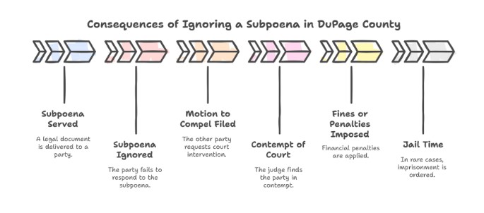 What Happens If Someone Ignores A Subpoena?
