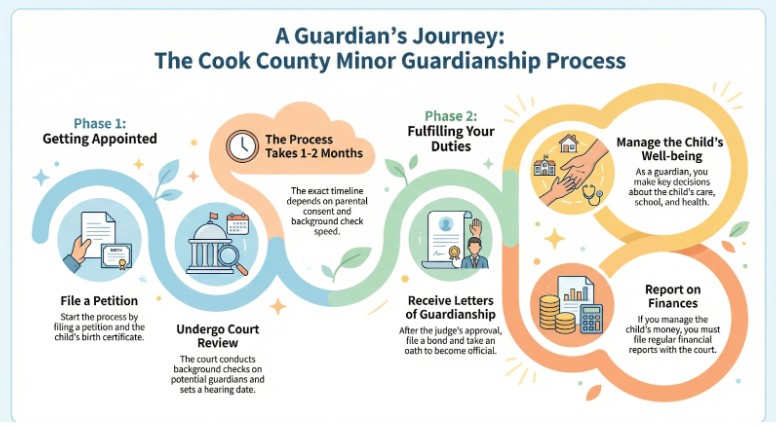 Step-By-Step: How A Cook County Minor Guardianship Case Typically Moves