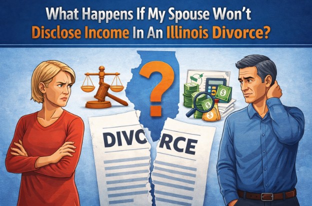 What Happens If My Spouse Won't Disclose Income In An Illinois Divorce? 