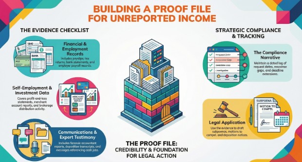 Proof Checklist — Court-Usable Evidence For Missing Income