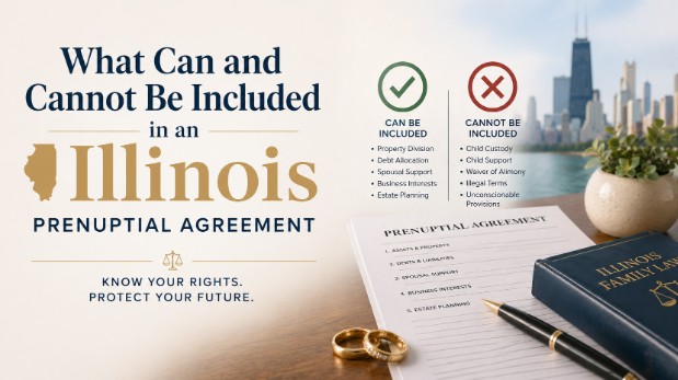 What Can and Cannot Be Included in an Illinois Prenuptial Agreement