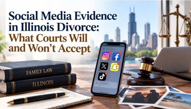Social Media Evidence in Illinois Divorce: What Courts Will and Won't Accept