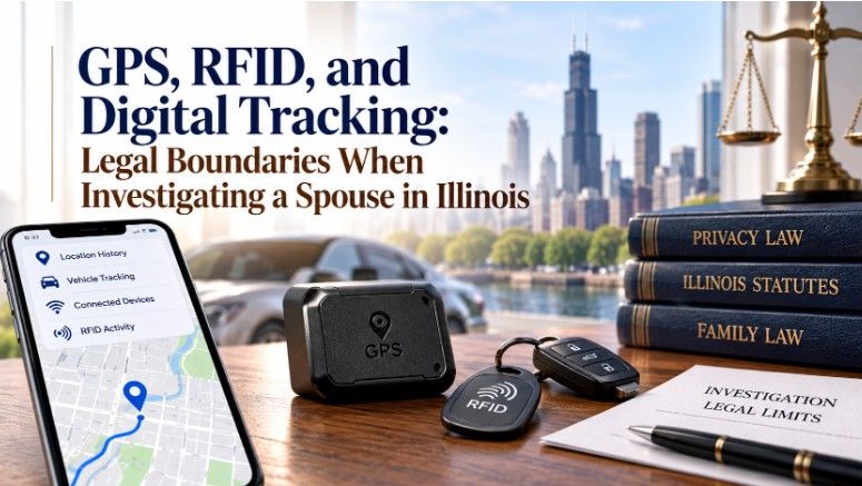 GPS, RFID, and Digital Tracking: Legal Boundaries When Investigating a Spouse in Illinois